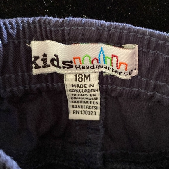 Navy Blue 18M Boy Pants - Picture 3 of 4